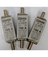 Lot of 3 - EFEN NH-00 100A | 500V Blade Fuse Links - €20,93 EUR