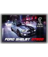 FORD Shelby GT 500 Sport Outdoor Living Flag 90x150cm 3x5ft Decor Best B... - €13,07 EUR