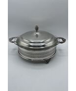 Vintage Sheffield Silver Co. Covered casserole Dish Pyrex READ  Bs310 - $1.95