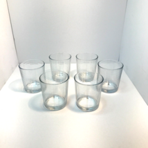 Pasabahce Doro Double Old Fashioned Glasses Horizontal Ring Drinking Glasses - £23.36 GBP