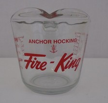 Anchor Hocking Two Cup Glass Fire King Measuring Cup - $14.82 CAD