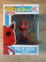 Funko Pop! Vinyl: Dr. Seuss - Fox in Socks #07: Cartoon, Books, Children... - £5.44 GBP