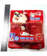 Coca-Cola Wind Up Toy Polar Crew Beach Ball Seal 1998 Coke Promo Collect... - €6,81 EUR