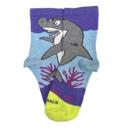 Bob the Shark Socks (Ages 3-7) from the Sock Panda - $5.00