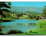 Clark Bird Refuge Montecito Country Club Santa Barbara CA Chrome Postcar... - £2.29 GBP