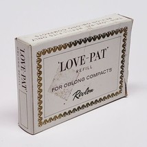 NOS Vintage Revlon Love Pat Refill For Oblong Compacts Dark Rachel-Dk Beige - £23.65 GBP