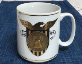 Georgia-Pacific Mug Cup Coffee 1776-1976 Toledo Paper Liberty Bell ~782A - £15.08 GBP
