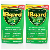 IBgard Irritable Bowel Syndrome Abdominal Discomfort 12 Capsules BB8/25 ... - $14.98