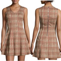 Romeo &amp; Juliet Couture Plaid V-Neck Sleeveless Dress Medium - $39.00