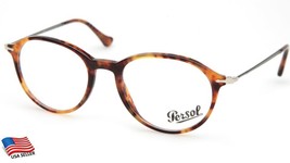New Persol 3125-V 108 Havana Eyeglasses Glasses Frame 51-19-140mm Italy - £73.19 GBP