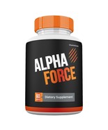 1 Pack Alpha Force Capsules for Men, Max Strength, Alpha Force Male Supp... - $49.21 CAD