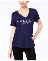 Alfani Womens Graphic Pajama Top Only,1-Piece Color Navy Serenity Size 3XL - £15.56 GBP