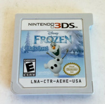 Disney Frozen: Olaf&#39;s Quest Nintendo 3DS Video Game CARTRIDGE ONLY platformer - £9.44 GBP