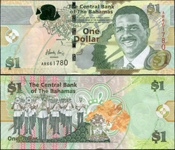 Bahamas 1 Dollar. 2015 UNC. Banknote Cat# P.71Aa - £3.06 GBP