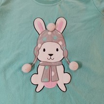 PJ Couture RN#67618 Round Neck Women's Green Sleepwear Shirt Long Sleeve Size M image 7