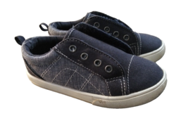 Wonder Nation Baby Boy Lace-less Canvas Sneakers Size 8 - £7.20 GBP