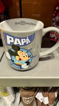Walt Disney World Papa Mickey Mouse Castle Ceramic 17 oz Mug Cup NEW - £22.29 GBP