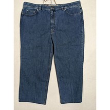 Hiltl Mens Jeans Ultimate Size 44x24 Cotton Blend Blue HEMMED - £11.60 GBP