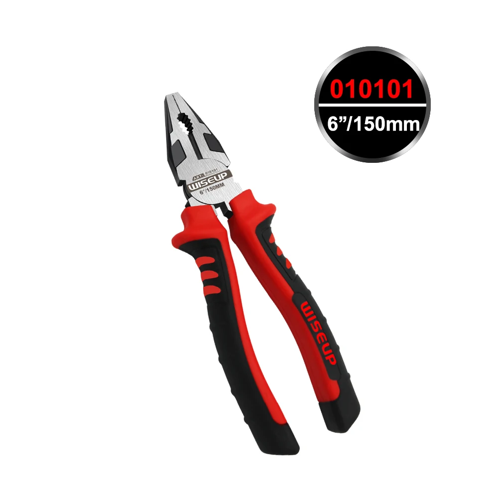 WISEUP 6 7 8 CR-V Wire Cutter Universal Long Nose Nippers Diagonal Cutting plier - £177.99 GBP