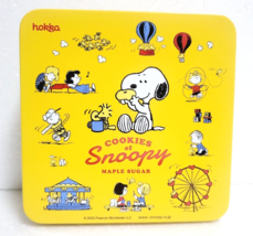 SNOOPY Square Can maple cookies  of Snoopy 2023 NEW - £28.89 GBP