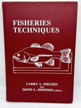 Fisheries Techniques 1989 HC Book Nielson &amp; Johnson American Fisheries S... - $12.19