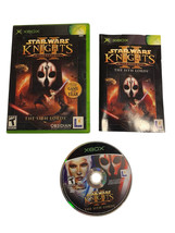 Star Wars KTOR Knights of the Old Republic II The Sith Lords Xbox 2004 CiB - £12.26 GBP