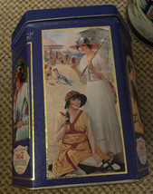 Coca-Cola Collectible Vintage Ladies on the Beach Scene Tin And Milk Tin - $4.95