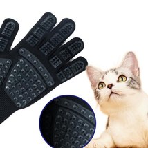 1pcs Pet Glove Cat Grooming Glove Cat Hair Deshedding Brush Gloves Dog Comb - £7.61 GBP