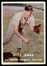 1957 Topps #244 Billy Loes  VGEX-B111R3 - £15.77 GBP