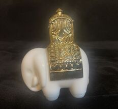 Avon Porcelain Royal Elephant Charisma Cologne Bottle  - $5.90