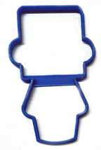 Boy Body With Square Head Hat Outline Vintage Kids Toy Cookie Cutter USA PR3075 - $2.99