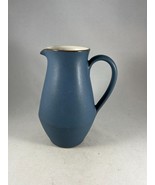 Denby England Echo Blue Stoneware Creamer Small Pitcher 5.75&quot; Tall - Mid... - £20.55 GBP