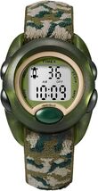 TIMEX TIME MACHINES CAMOUFLAGE HOOK AND LOOP WRIST WATCH 33MM DIGITAL - $28.95