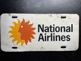 National Airlines Metal License Plate ORIGINAL - $29.68