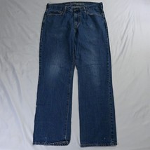 Old Navy 36 x 34 Regular Straight Dark Wash Denim Jeans - $13.99