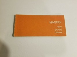 1972 Maverick Owner&#39;s Manual - $14.83