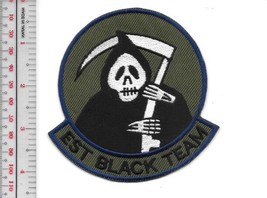 US Air Force 55th Security Police Squadron 3902nd EST Black Team Patch - £7.83 GBP