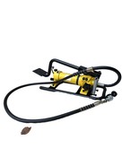 Two Stage 10000psi Hydraulic Manual Foot Pump W/ 6ft Hose 3/8” Quick Cou... - $243.72 CAD