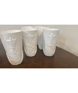 Set of 7 Vintage Indiana Colony Harvest Grape Milk Glass 5 3/4&quot; 16 Oz Tu... - $30.70 CAD