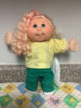 Cabbage Patch Kids Girl  JAAKS 2011 O.A.A. Blonde Cornsilk Hair Pink Streaks - £115.90 GBP