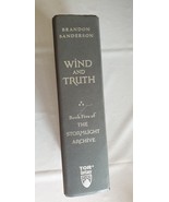 Wind &amp; Truth: Book Five of the Stormlight Archive Hardcover by Brandon S... - $25.23