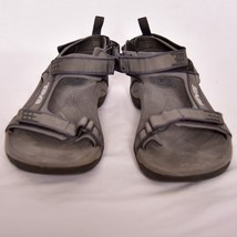 TEVA S/N 4141 Tanza Adjustable Straps Sandals Gray, Black &amp;Yellow Men&#39;s Size 10 - £15.30 GBP