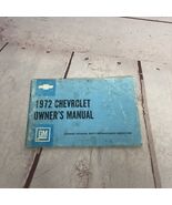 1972 Chevrolet Owner&#39;s Manual Chevy GM Book Operating Safety Maintenance - €10,42 EUR