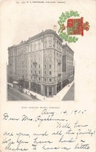 Toronto Ontario Canada~King Edward HOTEL-EMBOSSED Heraldry CREST~1905 Postcard - £4.21 GBP