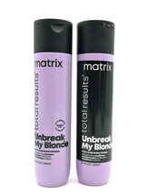 Matrix Unbreak My Blonde Citric Acid Strengthening Shampoo & Conditioner 10.1 oz - £23.31 GBP