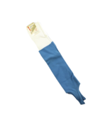 NOS Vintage 80s Nylon Stirrup Athletic Sport Soccer Socks Carolina Blue ... - $281.30 MXN