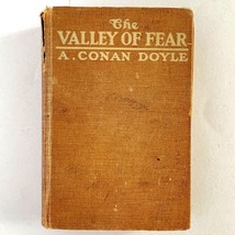 c1920 Sherlock Holmes Valley of Fear A Conan Doyle Hardbound Book Pub A.... - $59.95