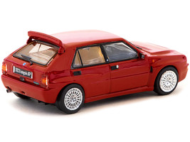 Lancia Delta HF Integrale Red &quot;Road64&quot; Series 1/64 Diecast Model Car by Tarmac W - £26.84 GBP