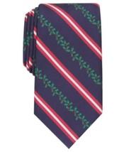 MSRP $55 Club Room Men&#39;s Classic Holly Stripe Tie One Size - £9.04 GBP