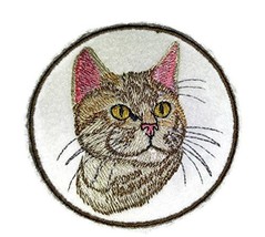 Amazing Custom Cat Portraits[Bengal Cat Face ] Embroidered Iron On/Sew Patch [3&quot; - £8.22 GBP